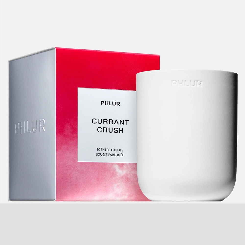 Phlur Currant Crush White Scented Candle